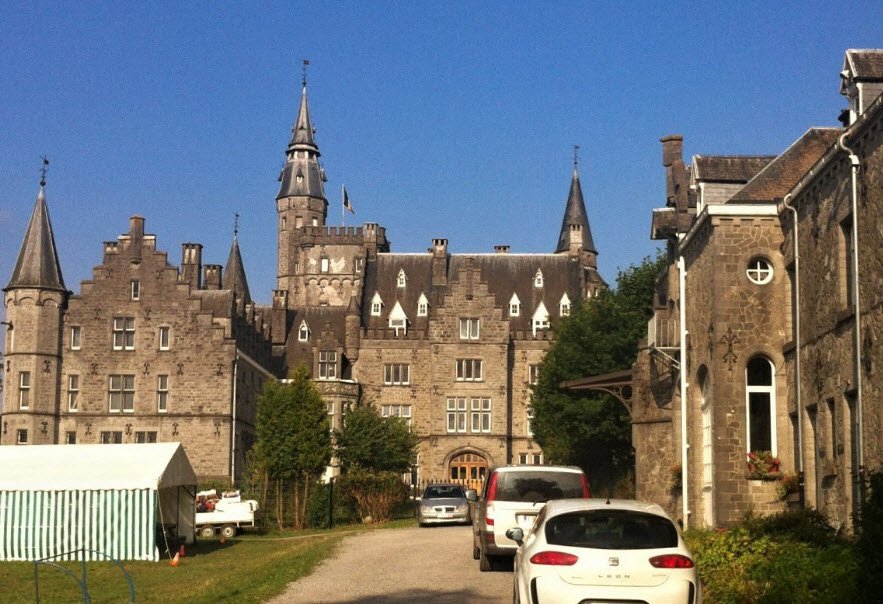 Château d'Onthaine, Ciney, Belgium